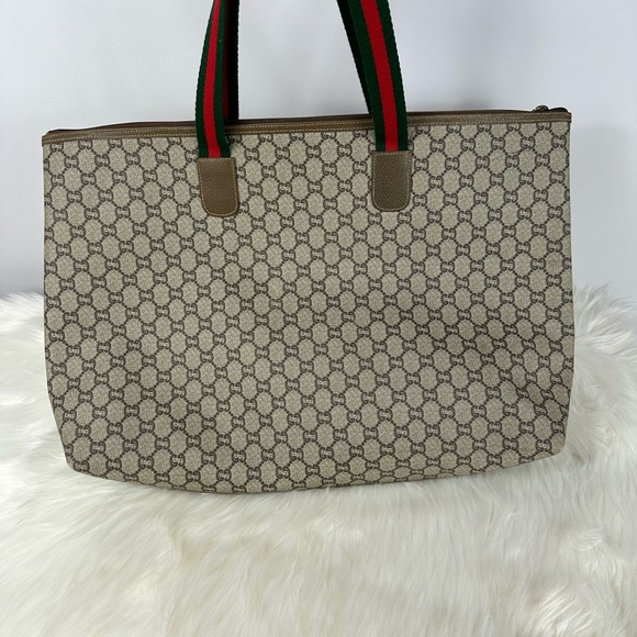 Gucci Authentic Vintage Monogram Plus Tote - Picture 8 of 16
